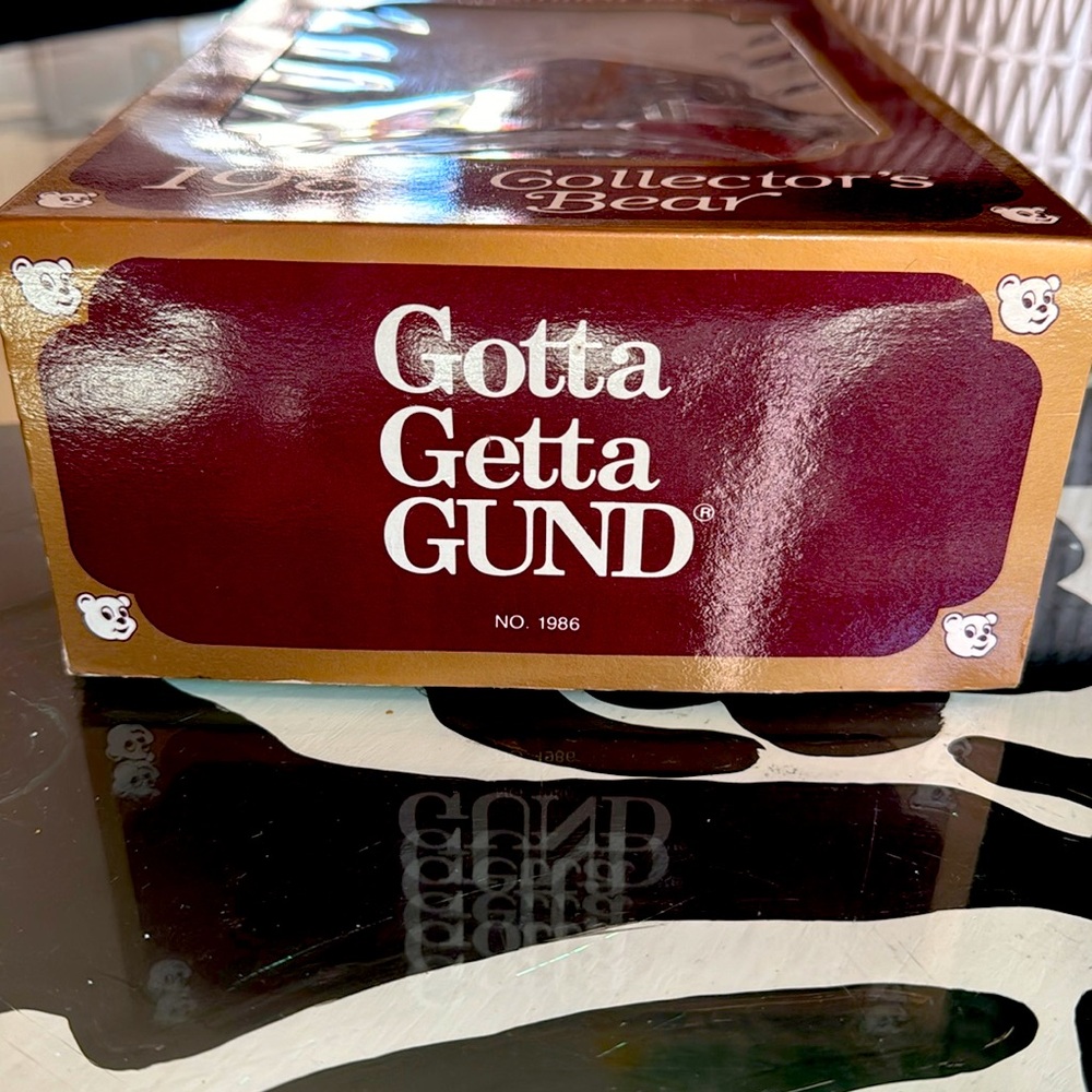 New In Box. GUND Limited Edition Bear. 1986. - Picture 2 of 10